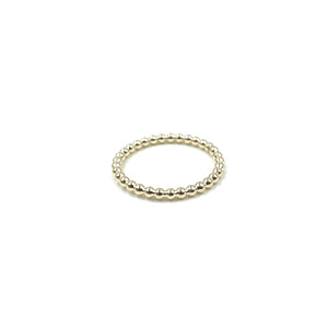 Erin Gray Resort Collection Gold Small Round Stone Ring