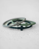 Infinity Cross Bracelets in Forest