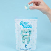 Load image into Gallery viewer, Sour Tooth Sour Blue Raspberry Rings