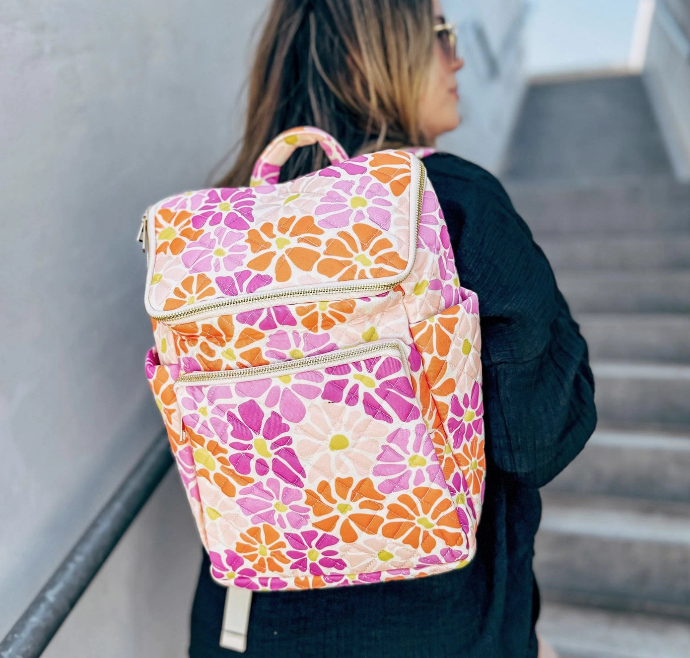 Mugsby Backpack in Floral Pattern