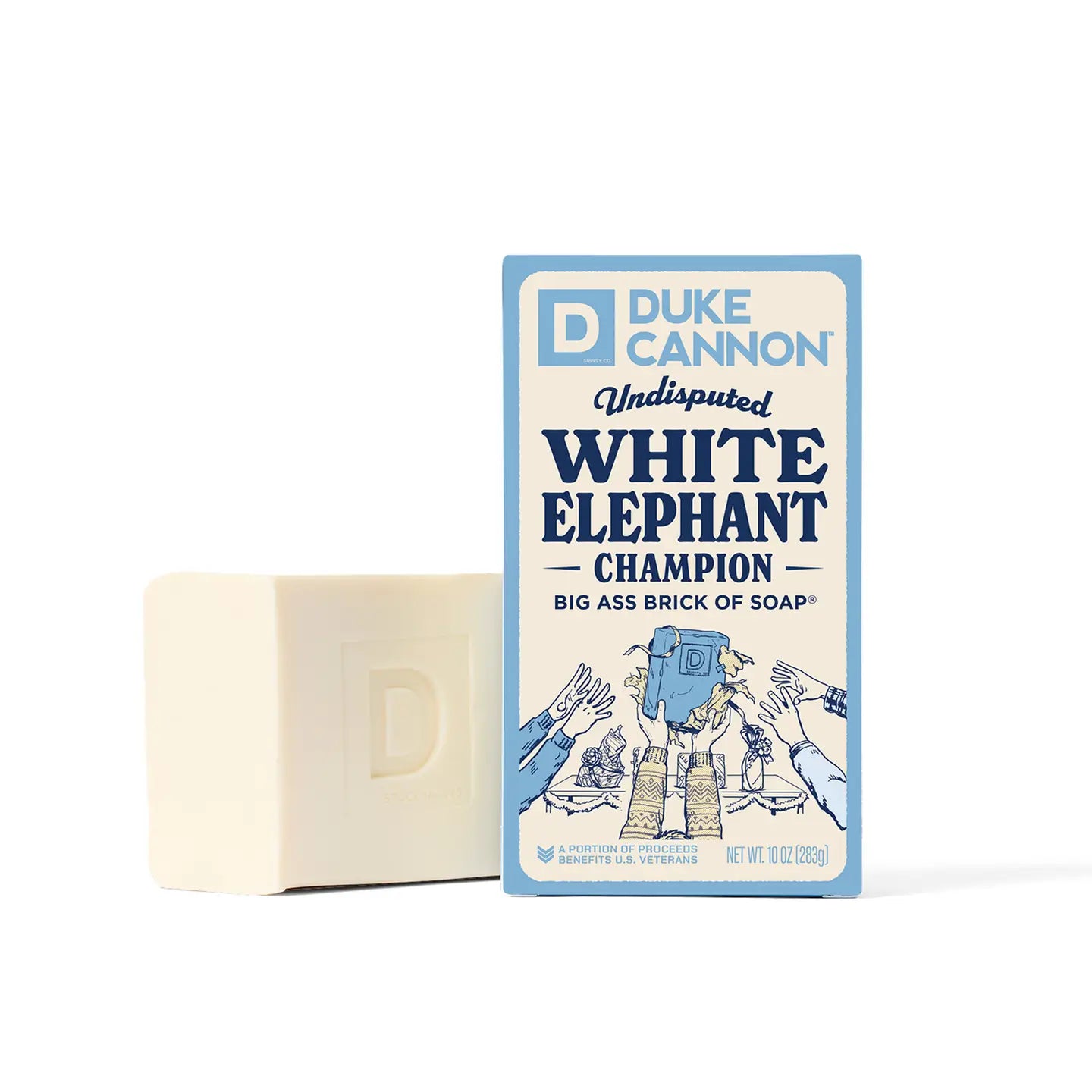 Duke Cannon White Champion Bar Soap