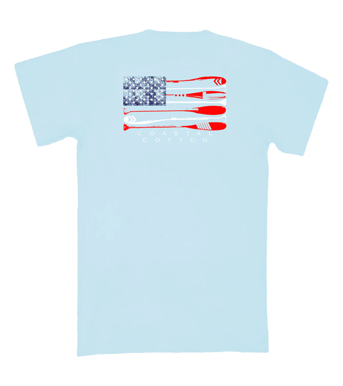 Coastal Cotton Flag SS Tee