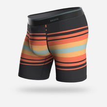 Load image into Gallery viewer, Classic Boxer Brief Print Sunday Stripe Black