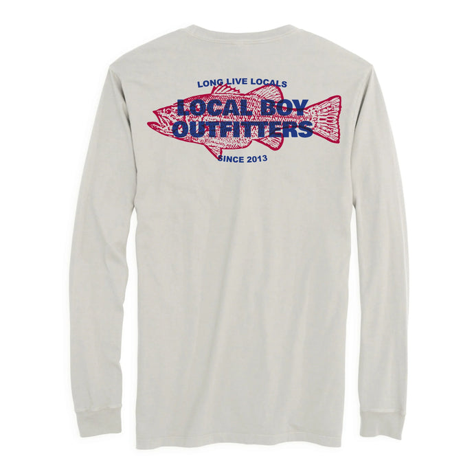 Local Boy Gone Fishin' LS Tee