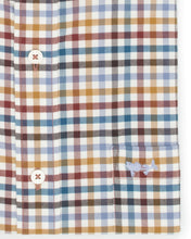 Load image into Gallery viewer, Coastal Cotton Stretch Twill Sport Shirt Harvest Gingham