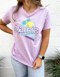 Barbie Graphic Tee Lilac