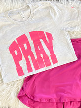 Load image into Gallery viewer, The Addyson Nicole Company Pray Big SS Tee Ash