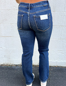 Wait Until The Weekend High Rise Straight Jeans