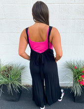 Load image into Gallery viewer, You Can Go The Distance Jumpsuit Black