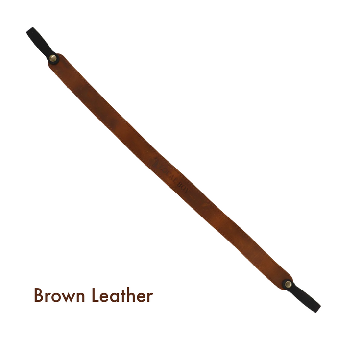 Local Boy Leather Sunglass Strap Brown