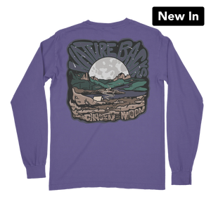 Nature Backs Chasing the Moon LS Tee