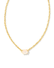 Load image into Gallery viewer, Kendra Scott Gold Cailin Pendant Necklace in Champagne Opal