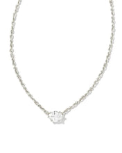 Load image into Gallery viewer, Kendra Scott Boxed Silver Cailin Crystal Gift Set in White Crystal