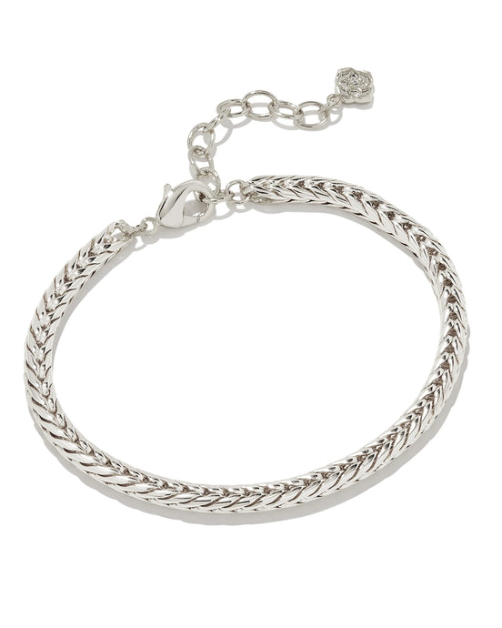 Kendra Scott Kinsley Silver Chain Bracelet