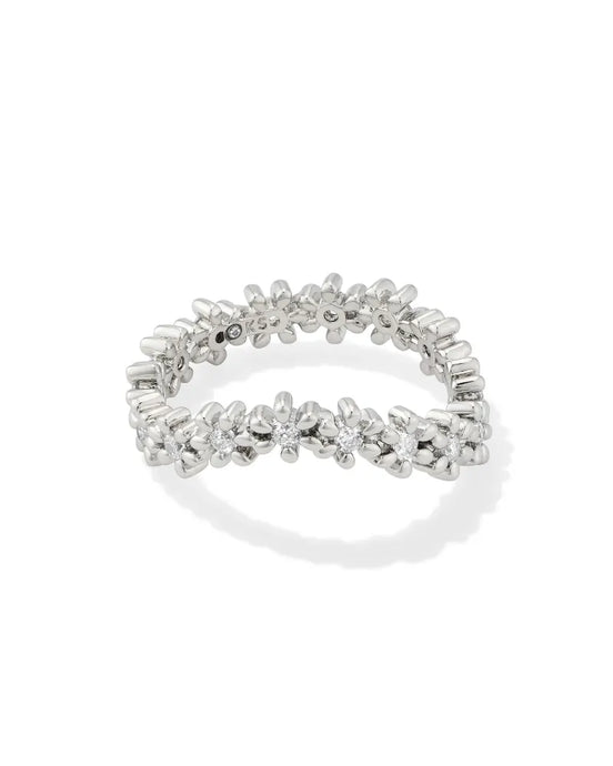 Kendra Scott Nydia Silver Band Ring