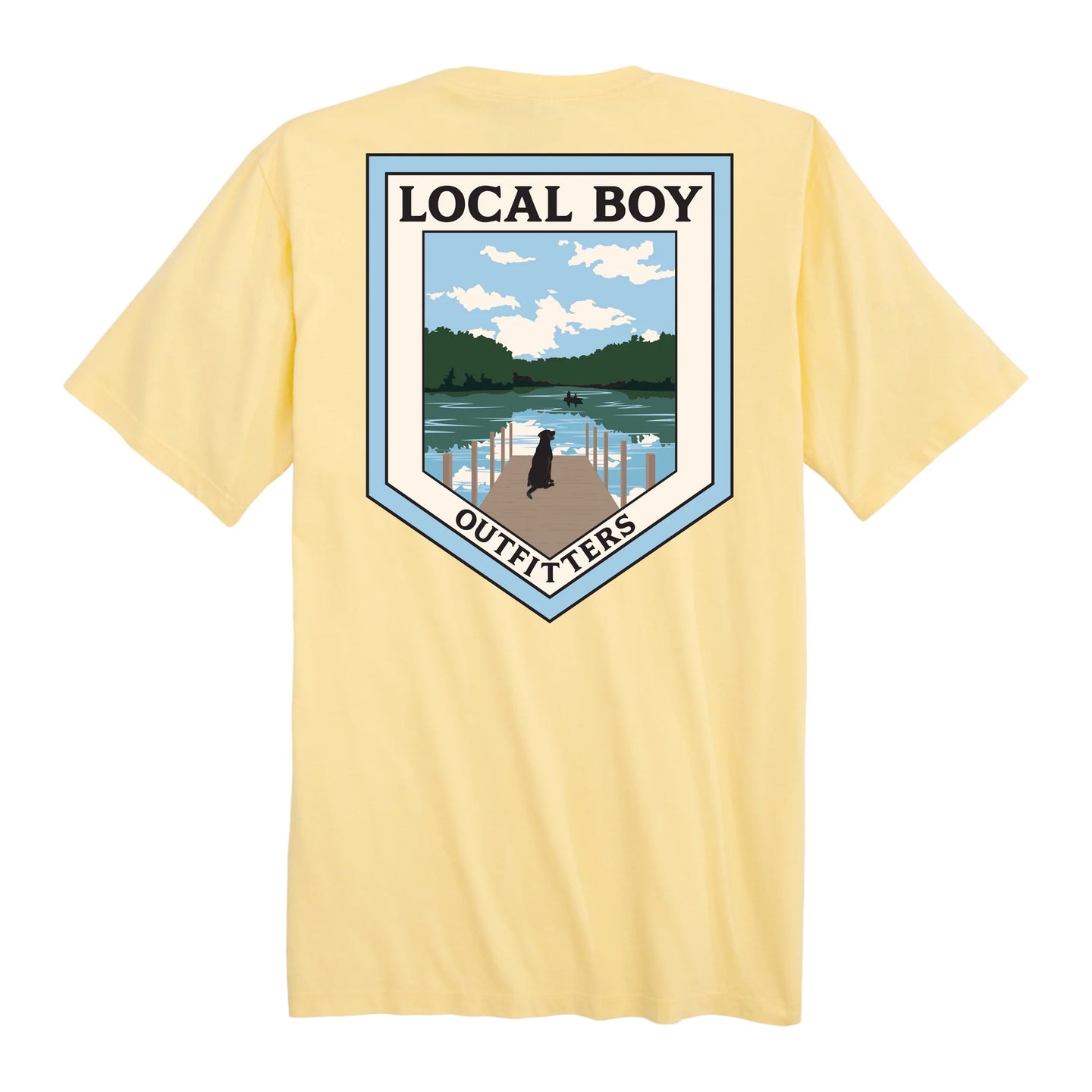 Local Boy Lake Plate SS Tee