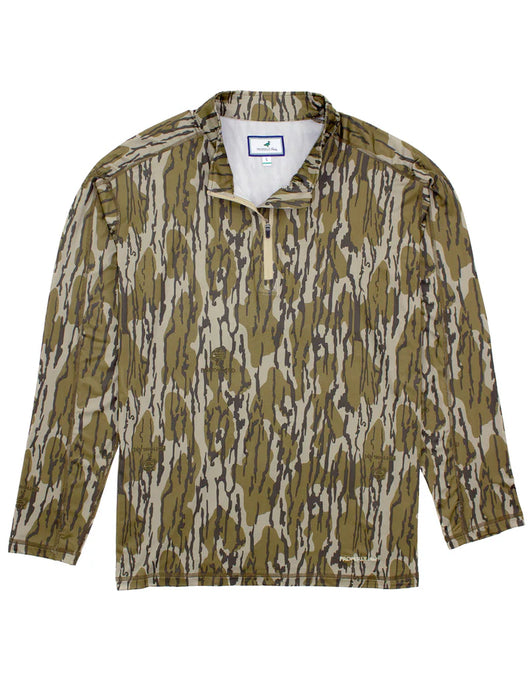 Properly Tied Mossy Oak Finn Pullover in Original Bottomland