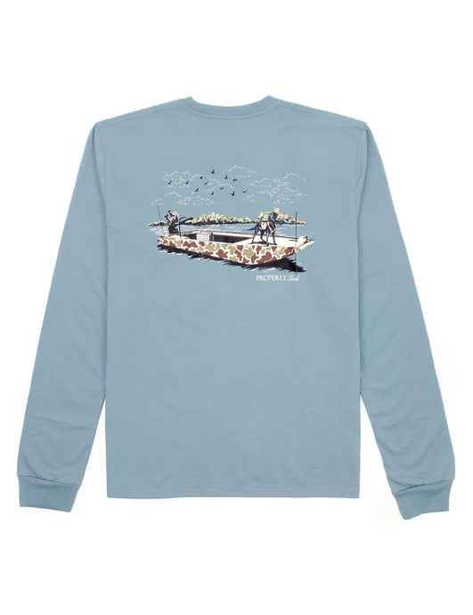 Properly Tied Boat Ride LS Tee