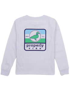 Properly Tied Boys Sign Logo LS