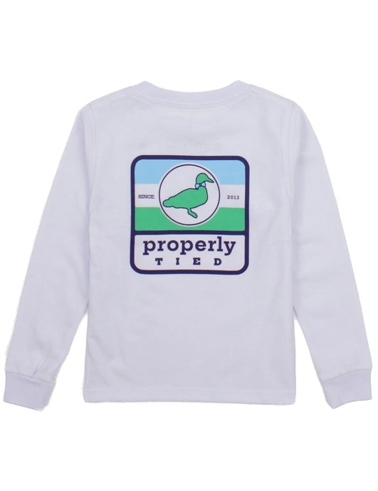 Properly Tied Boys Sign Logo LS