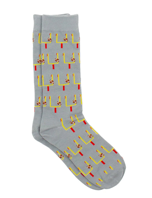 Properly Tied Men's Lucky Duck Socks Field Goal