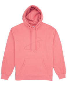 Properly Tied Men's Deane Hoodie Salmon