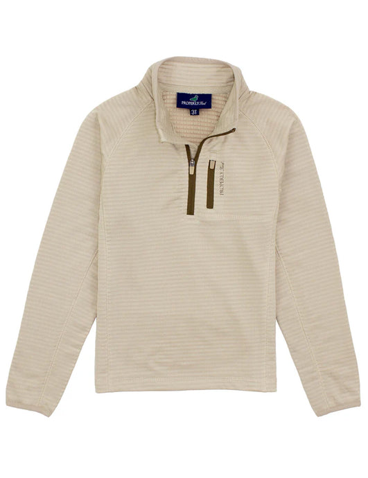 Properly Tied Fairhope Pullover in Khaki
