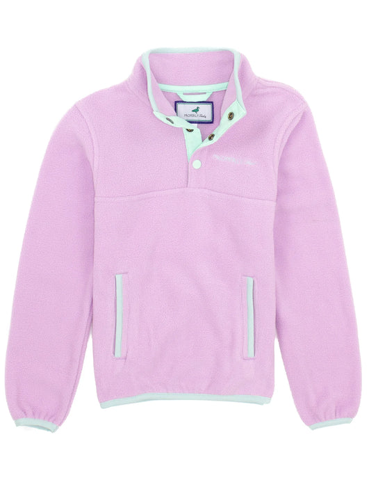 Properly Tied Youth Girls Luna Pullover Wisteria