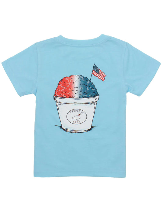 Properly Tied Boys American Chillin SS Tee