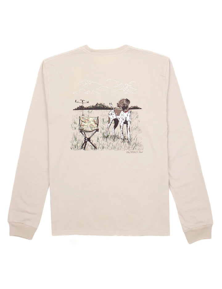 Properly Tied Dove Hunt LS Tee