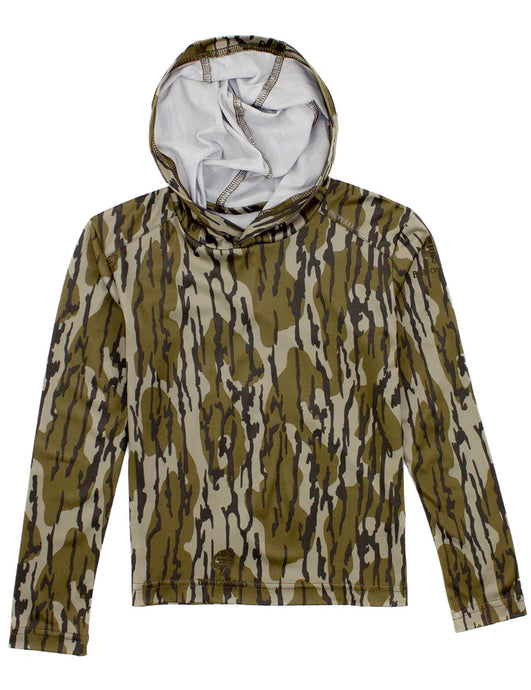 Properly Tied Boys Ravine Hoodie Mossy Oak in Bottomland