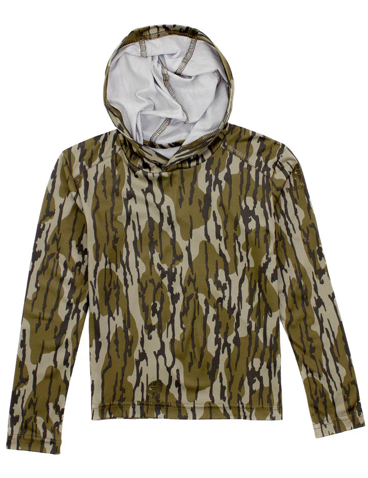Properly Tied Boys Ravine Hoodie Mossy Oak in Bottomland