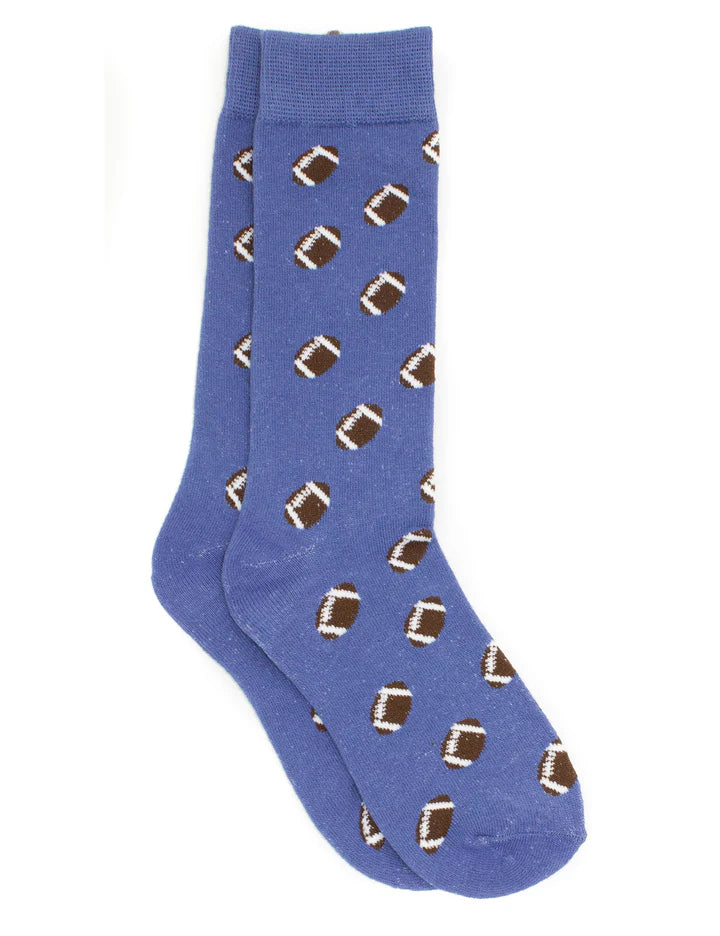 Properly Tied Men's Lucky Duck Socks Football