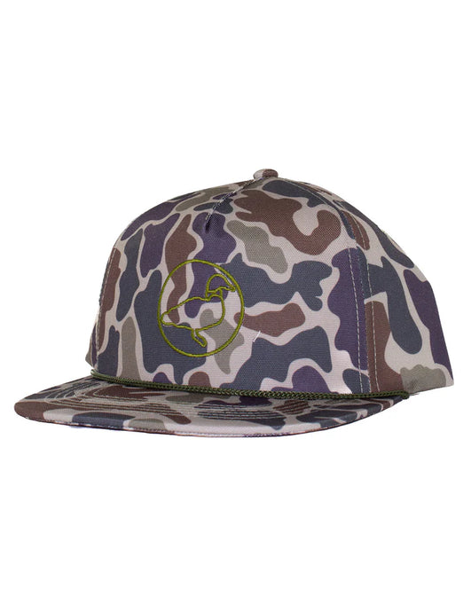 Properly Tied Boys Rope Hat Vintage Camo