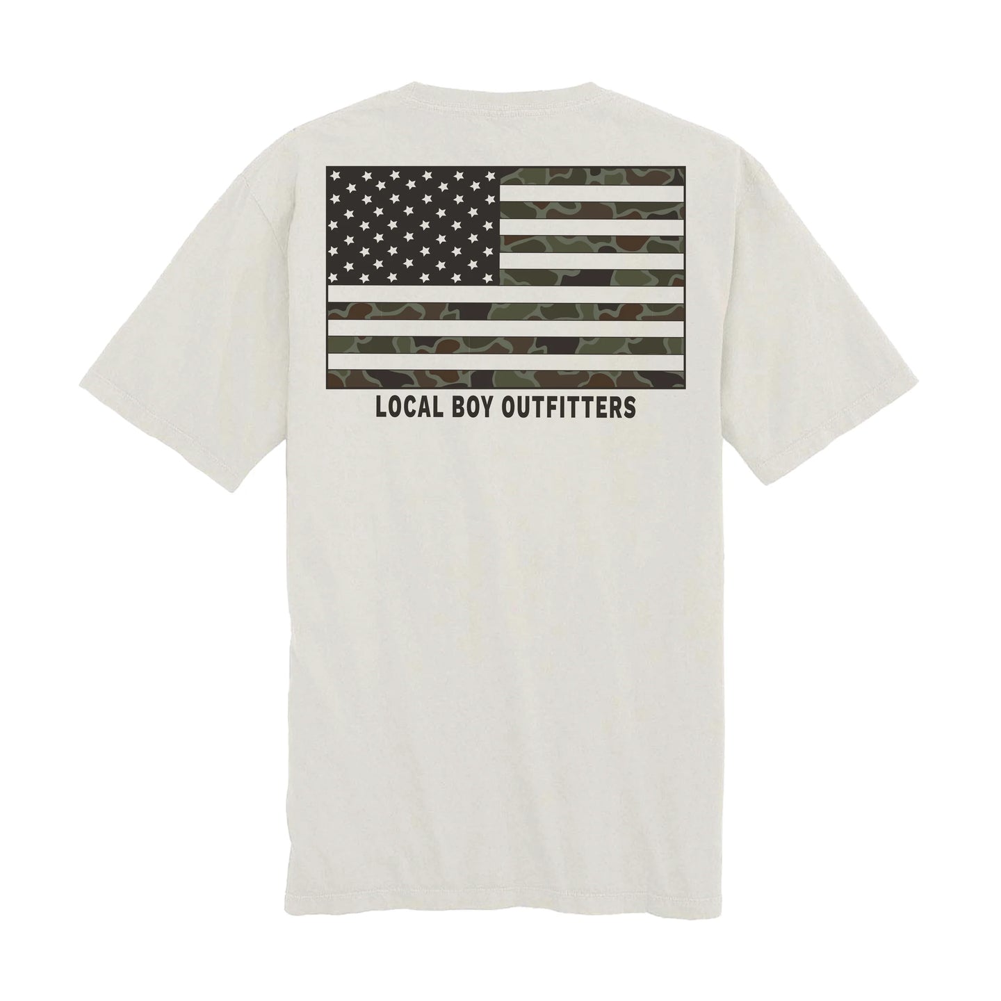 Local Boy OD Flag SS Tee