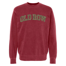 Load image into Gallery viewer, Old Row Pigment Dyed Crewneck in Chili