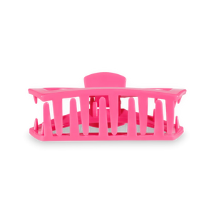 Teleties Open Medium Hair Clip Paradise Pink