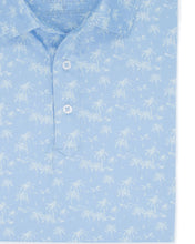 Load image into Gallery viewer, Coastal Cotton Palms Printed Polo
