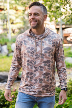 Load image into Gallery viewer, Burlebo Men&#39;s Pintail Camo Performance Hoodie