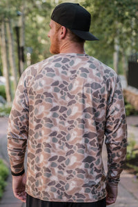 Burlebo Pintail Camo LS Performance Tee