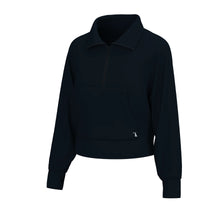 Load image into Gallery viewer, Local Girl Freelance Quarter Zip in Black