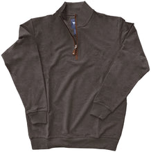 Load image into Gallery viewer, Coastal Cotton French Terry Quarter Zip in Bronze