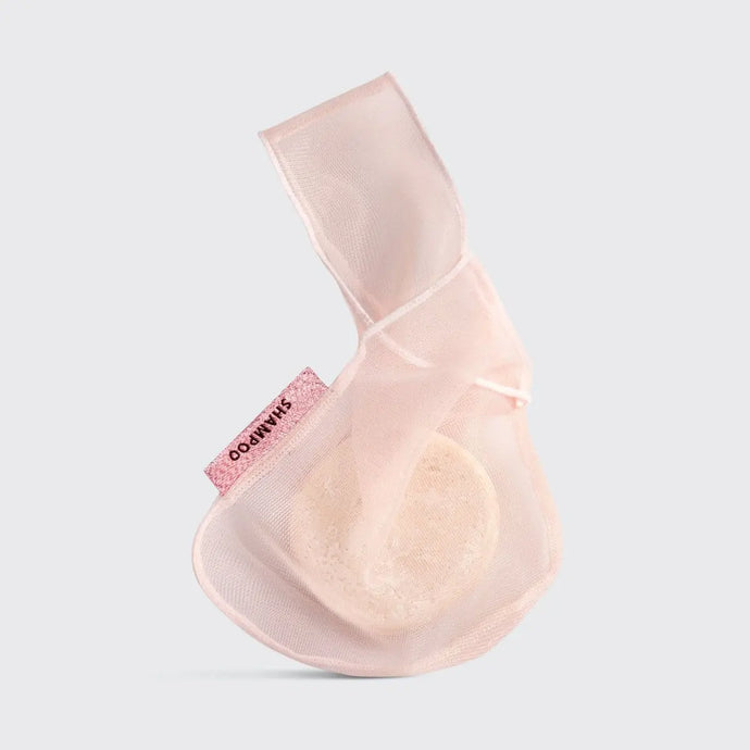 Kitsch rPET Beauty Bar Shampoo Bag Blush