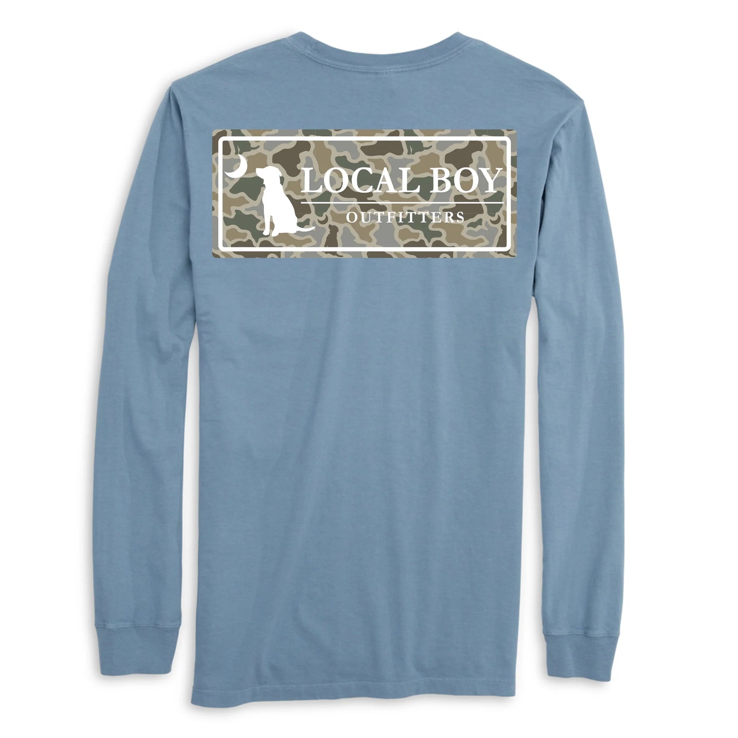 Local Boy Sand Dog & Moon Plate LS Tee