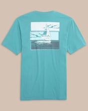 Load image into Gallery viewer, Southern Tide Men&#39;s Set Sail Tri SS Tee