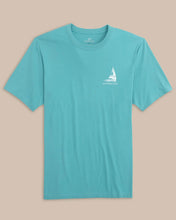 Load image into Gallery viewer, Southern Tide Men&#39;s Set Sail Tri SS Tee