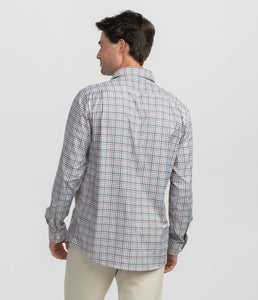 Southern Shirt Company Samford Check LS Dress Shirt in Denali