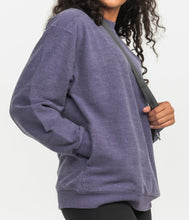 Load image into Gallery viewer, Southern Shirt Company Washed Fleece Sweatshirt Mulberry Wine