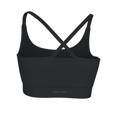 Load image into Gallery viewer, Local Girl Sports Bra in Black