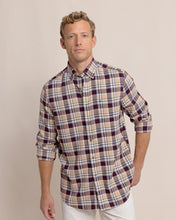 Load image into Gallery viewer, Southern Tide Men&#39;s Sweetgrass Plaid Beach Flannel Sport Shirt